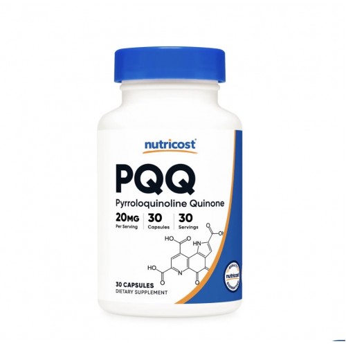 PQQ 20 mg от Nutricost – 60 капсули